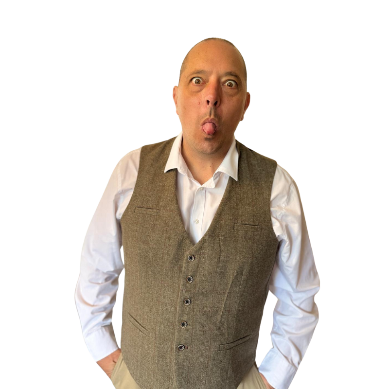 Gray and Orange Simple LinkedIn Profile Picture (3)