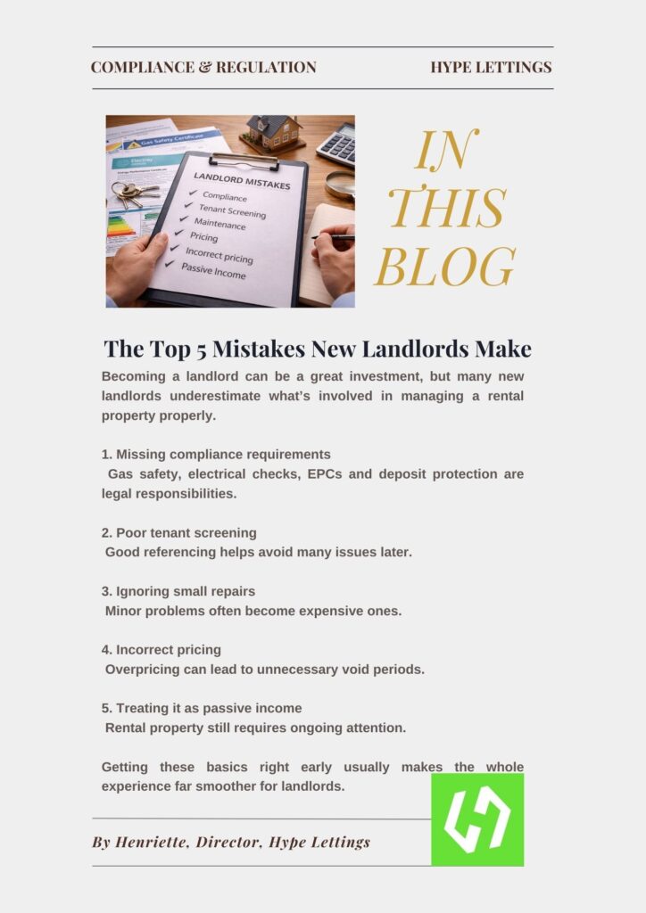 The Top 5 Mistakes New Landlords Make